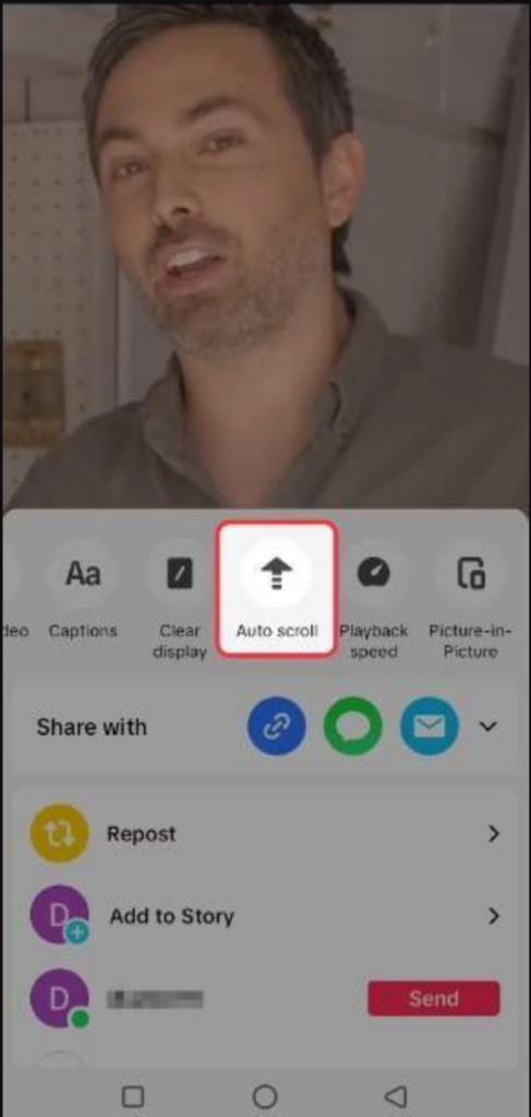 How to Turn Off Auto Scroll on TikTok?